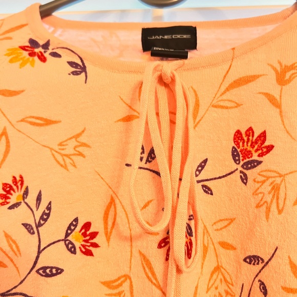Jane Doe Collection (with Tag!) Pink floral sweater - Picture 7 of 10